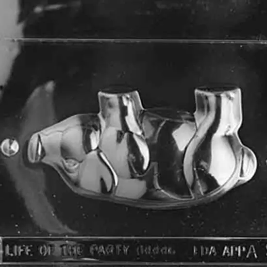 3D Pig Chocolate Mold for Fun and Themed Parties {2}