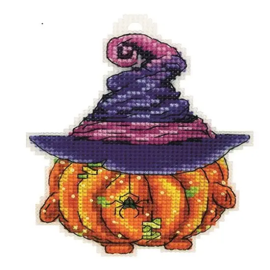 PumpkinCounted cross stitch kit 8070A {2}