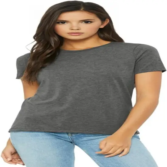 Sofra Ladies Classic Fit Crew Neck T-Shirt Pack Of 6 {2}