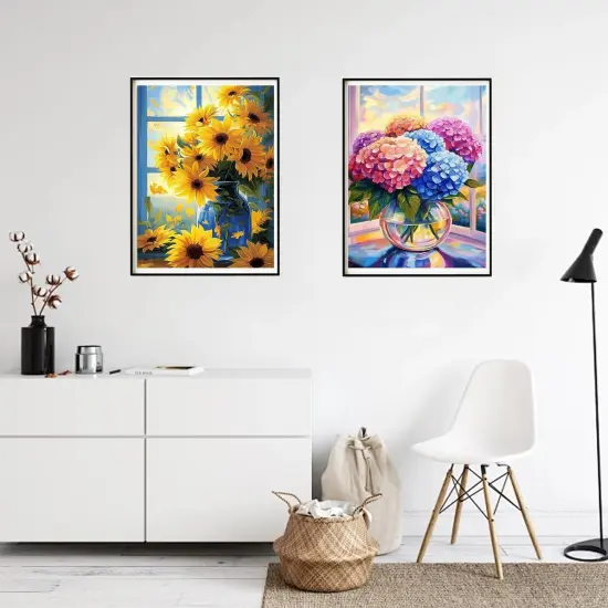 4 Pack 5D Diamond Painting Kits for Adults {5}