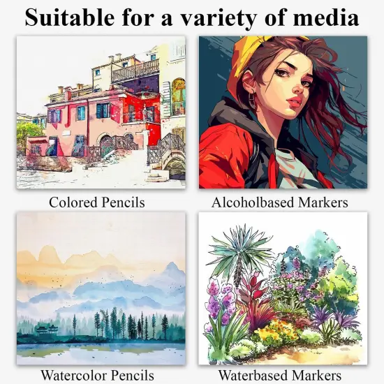 Marker Paper Sketchbook {5}