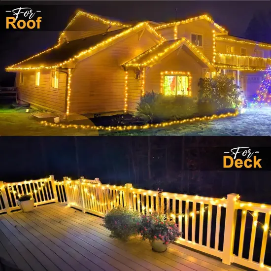 1000 LED Christmas String Lights - 403FT (Warm White) {2}