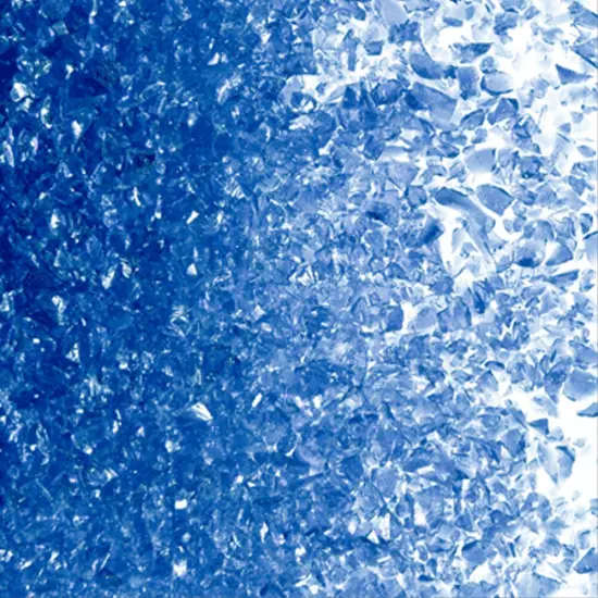 Oceanside Fusible Glass Frit Medium Pale Blue 96 COE - 8.5oz Jar (1308) {1}