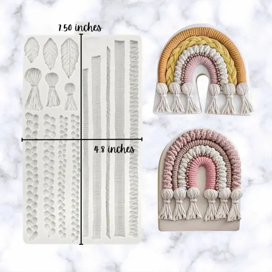 Macrame Silicone Mold {1}