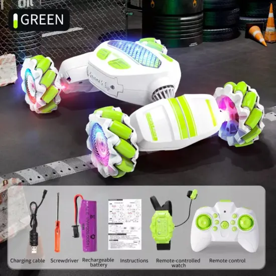 Kitcheniva Off Roader Remote Control Car RC Stunt 4WD Hand Gesture Sensing Toy Gift {6}