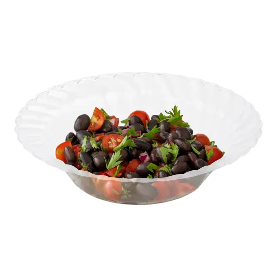 Clear Flair Plastic Dessert Bowls - 5 oz. (180 Bowls) {2}
