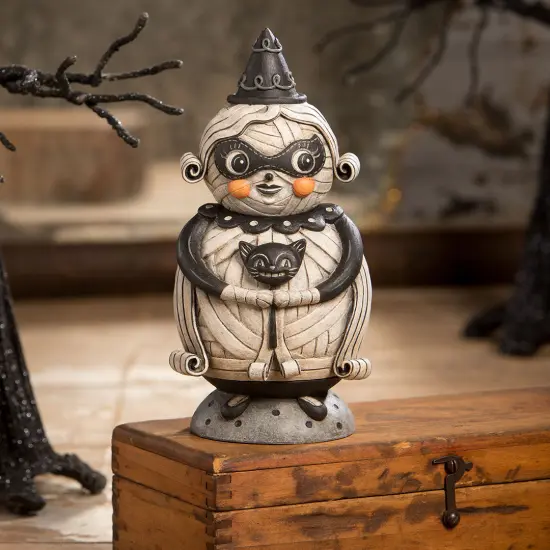 Grinning Mumma Mia Spooks Jar 7" {5}