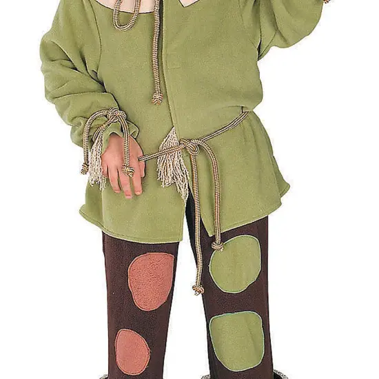 Boy's Scarecrow Costume Perfect for Halloween Fun {3}