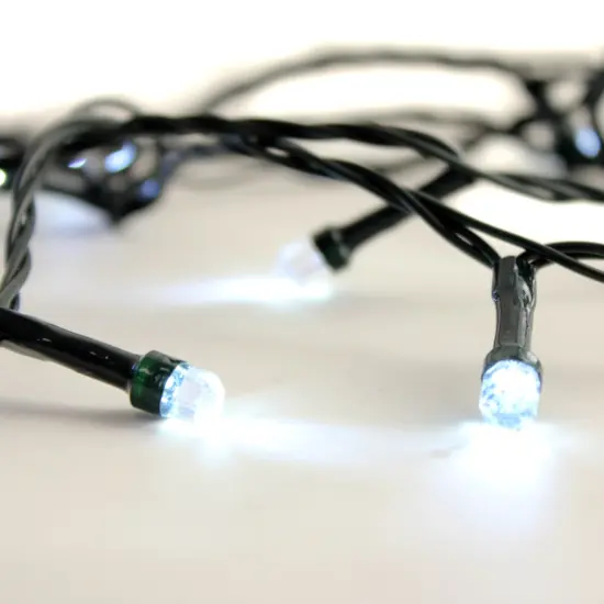 Perfect Holiday 300 LED String Light Super Bright Roll White {2}