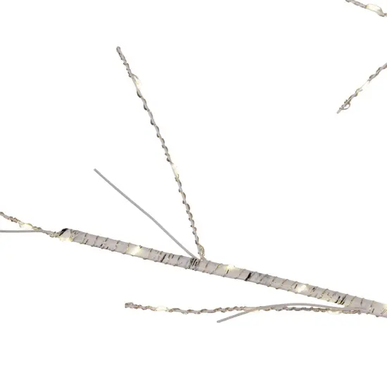 Kurt Adler 5-Foot White Birch Twinkle Warm White Fairy LED Twig Tree {2}