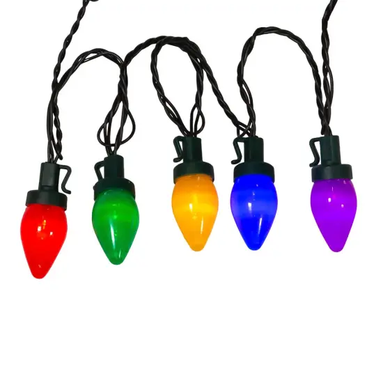 Kurt Adler 50 Light C7 Multi LED Lights with Multi Function {3}