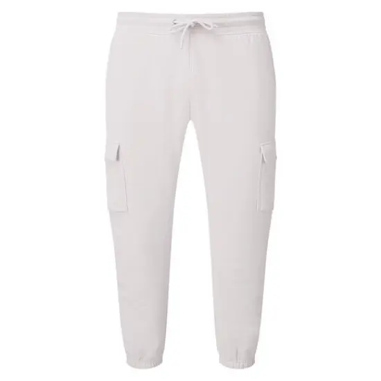 TriDri Unisex Riley Cargo Jogger White {1}