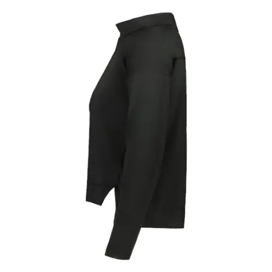 Holloway&reg; Women's Ventura Soft Knit Quarter-Zip Carbon Heather {6}