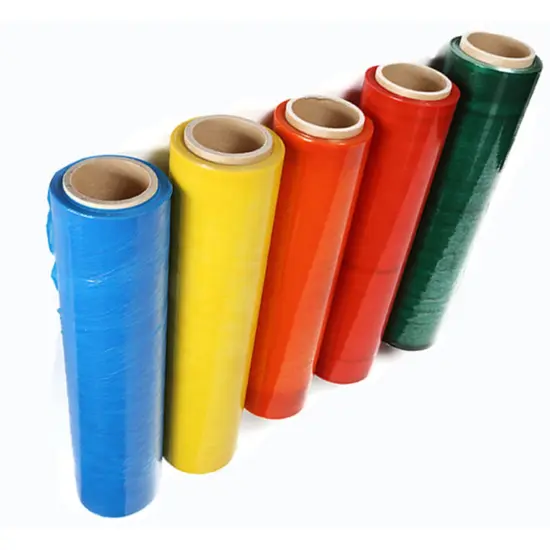 80 Gauge Solid Colored Stretch Film 18" x 1500' {4}