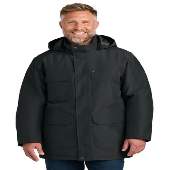 CornerStone&reg; Elements Insulated Parka Navy {3}