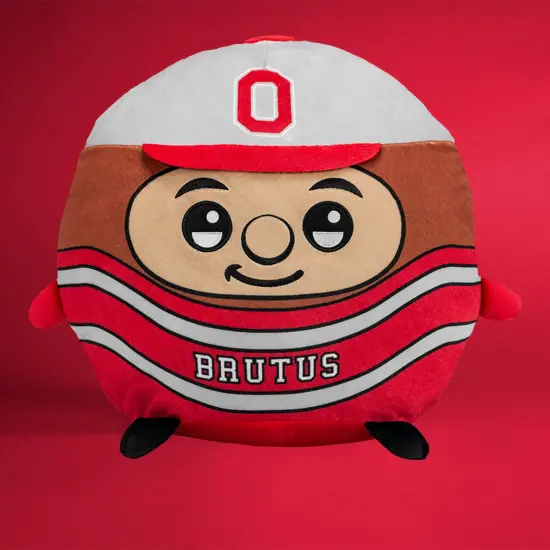 Sleep Squad Ohio State Buckeyes Brutus 12" Kiri Cloud Plushie {4}