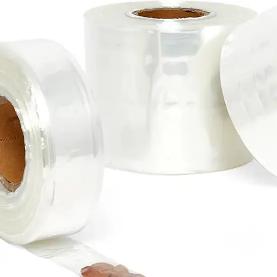 1.5 Mil Clear Cello Polypropylene Flat Tubing 2" Width {3}