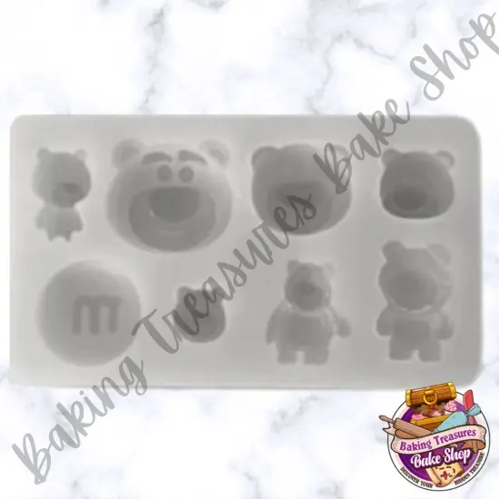 Cartoon Bear silicone molds {2}