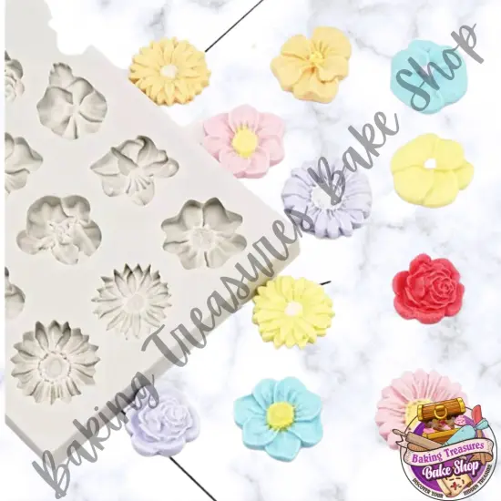 Flower Silicone Mold # 3 {3}