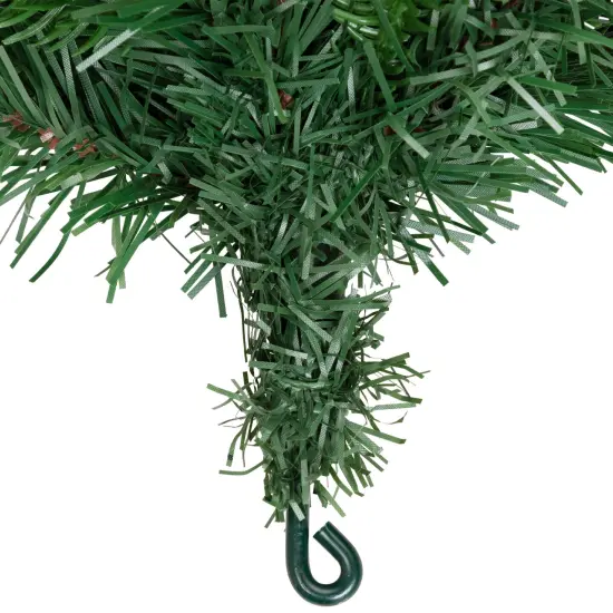 Northlight Coniferous Pine Christmas Teardrop Swag - 48" - Unlit Green {6}
