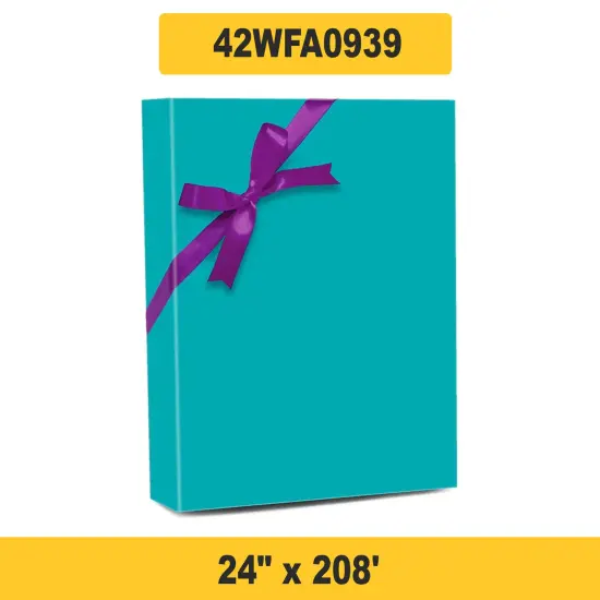 Solid Wrapping Paper 24" x 208' 60 lbs Factory Direct {1}