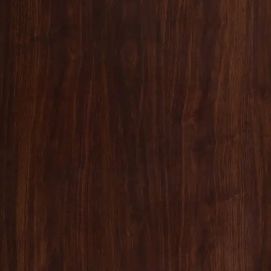 Emma and Oliver 30"x48" High-Gloss Resin Table Top with 2" Thick Drop-Lip Walnut {2}