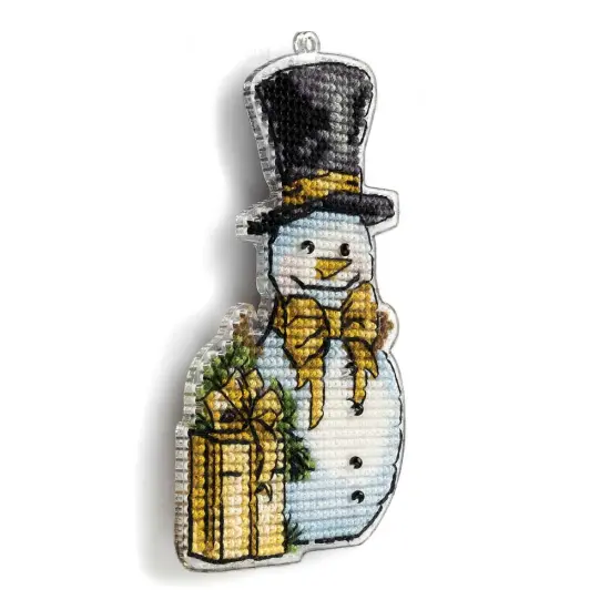 Cross-stitch kit on a plastic base FLX-019 {3}