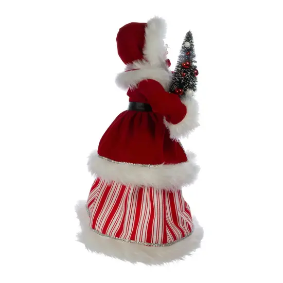 Kurt Adler 17.25-Inch Kringle Klaus Peppermint Mrs. Claus {4}