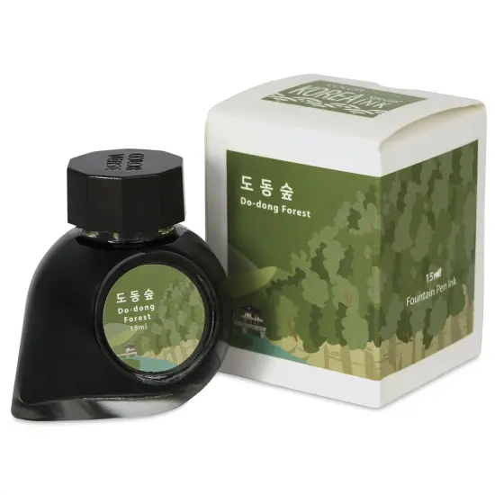 Colorverse Korea Special Fountain Pen Ink - 58 Do-dong Forest, 15 ml {1}