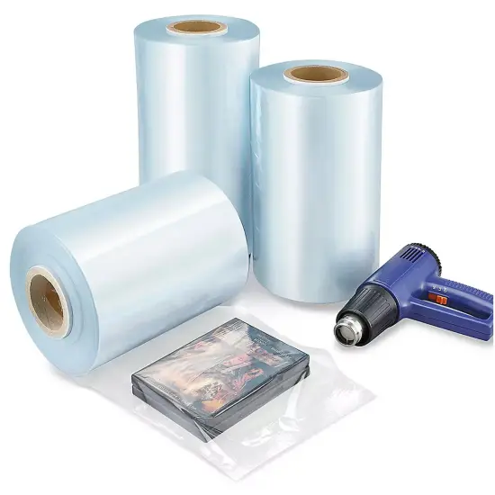 100 Gauge Pvg Shrink Film Tubing 12" x 1500 Yards {5}