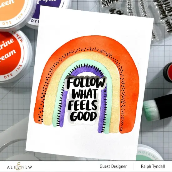 Summer Sunrise Fresh Dye Ink 6 Mini Cube Set {5}