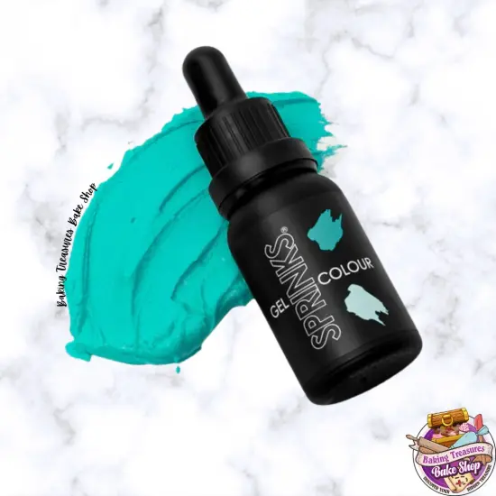 Sprinks Teal Gel Colour - 15ml {1}