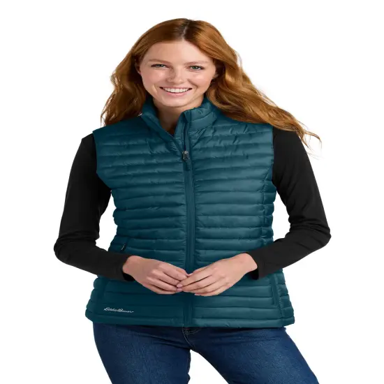 Eddie Bauer&reg; Women&rsquo;s Packable Quilted Vest Adriatic Blue {1}