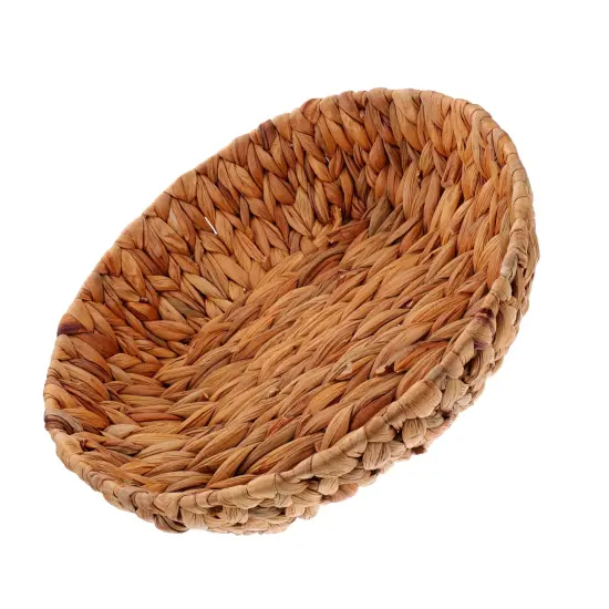 Natural Rush Oval Basket Trays 6.625" x 9" {1}
