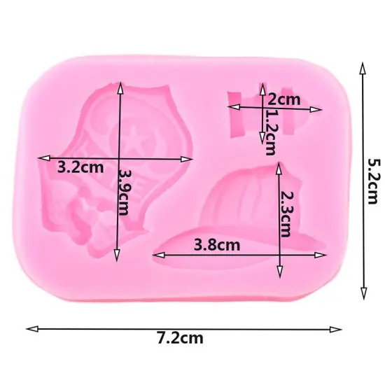 fireman & Police HAT Mold {2}