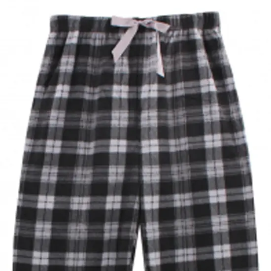 Mens Fleece Long Pants Charcoal {5}