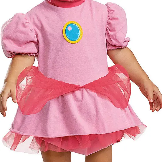 Baby Mario Bros Princess Peach Costume {3}