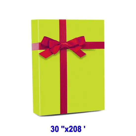 Sturdy Solid Gift Wrap 30" x 208' 60 lbs for Large Celebrations {1}