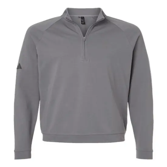 Adidas&reg; Club Quarter-Zip Pullover Grey Three {1}