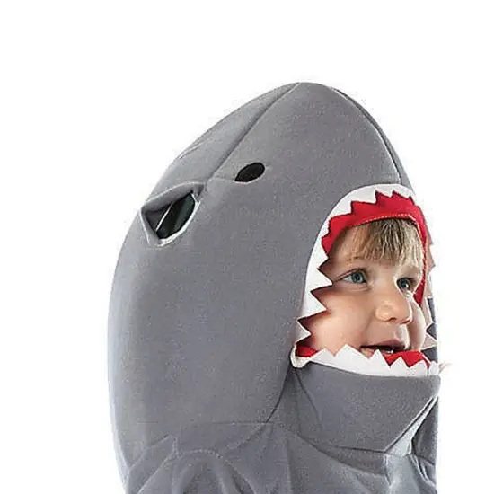 Shark Toddler Costume for Halloween {2}