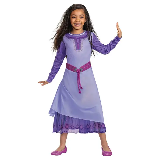 Girls Classic Disney Wish Asha Costume {2}
