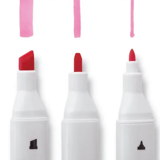 artPOP! Infinity Art Markers, 120 Colors, Dual Tip Alcohol Based Markers, Permanent Professional Markers for Drawing, Illustration, Sketching, Animation with Triangular Grip and Carrying Case {3}