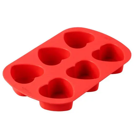 Silicone Mold - Heart Shaped Mold for Soap Making {1}