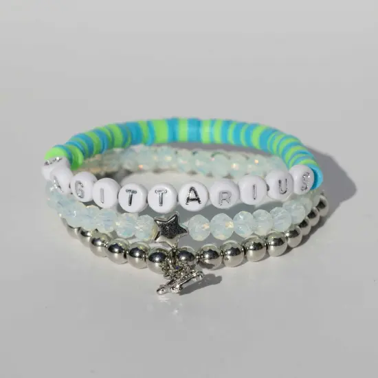 Jewelry Made By Me Zodiac Bracelet Kit-Sagittarius {3}