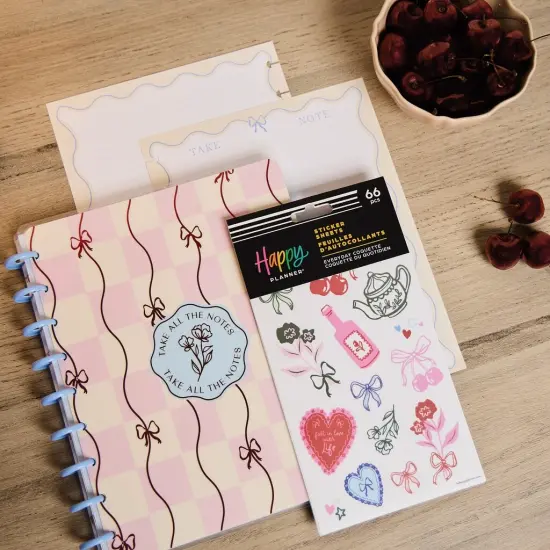 Happy Planner Notebook Bundle-Everyday Coquette {6}
