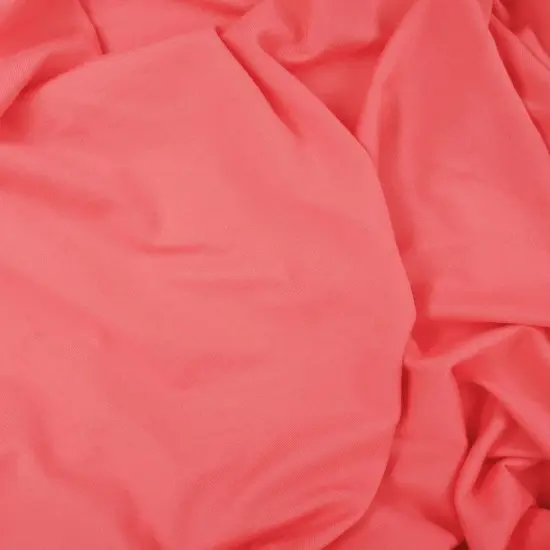 1 Yard DTY Brushed Solid Knit Fabric, 58/60&Prime; Wide Polyester Spandex Blend AZURE BLUE {3}