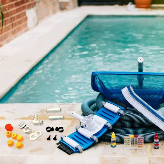 Swim Central Hydro Tools Complete Adapter Kit for Swimming Pools - 14pc White {5}