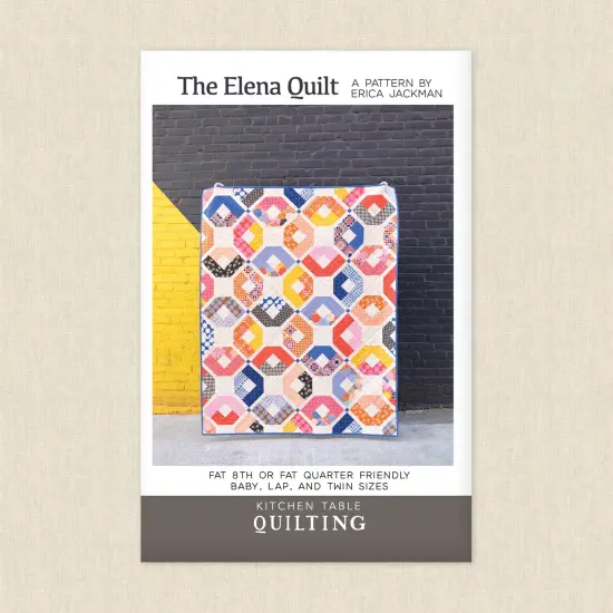 The Elena Quilt (ktq 153) | Kitchen Table Quilting | Sewing Pattern {1}