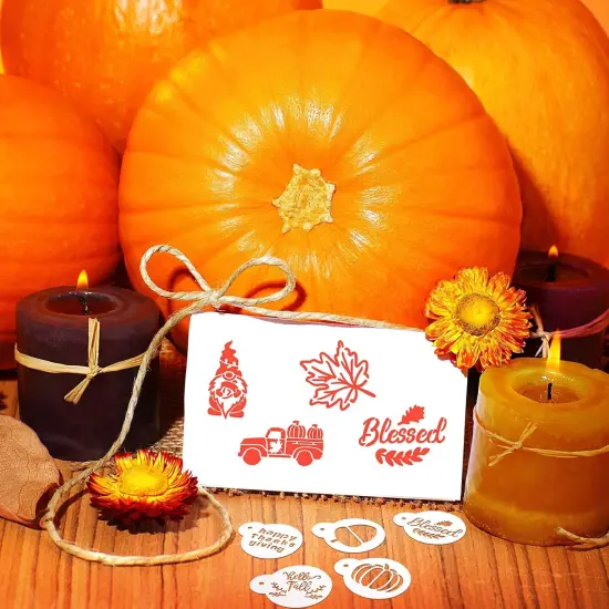 30 Pieces Holiday Cookie Coffee Stencils(Cooking,Painting) {5}