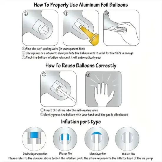 Magenta Hot Pink Flat Square Foil Balloons Tunnel Arch Wall Mylar Balloon(Magenta Hot Pink) {5}